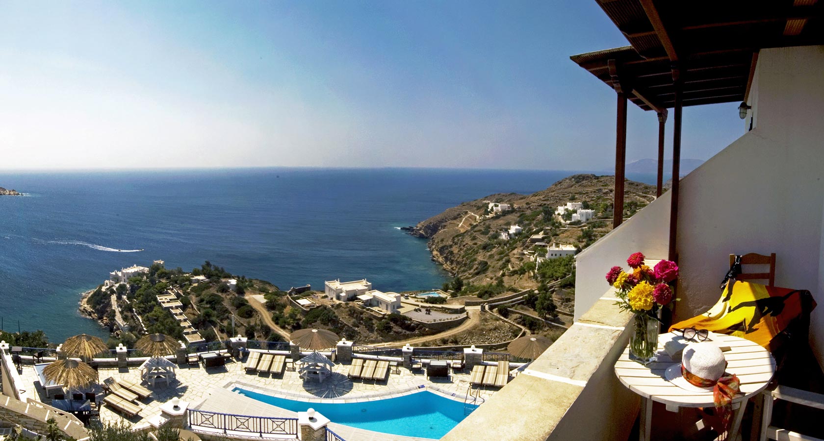 The Sea View of Hermes  in Ios island Greece - Ios Accommodation