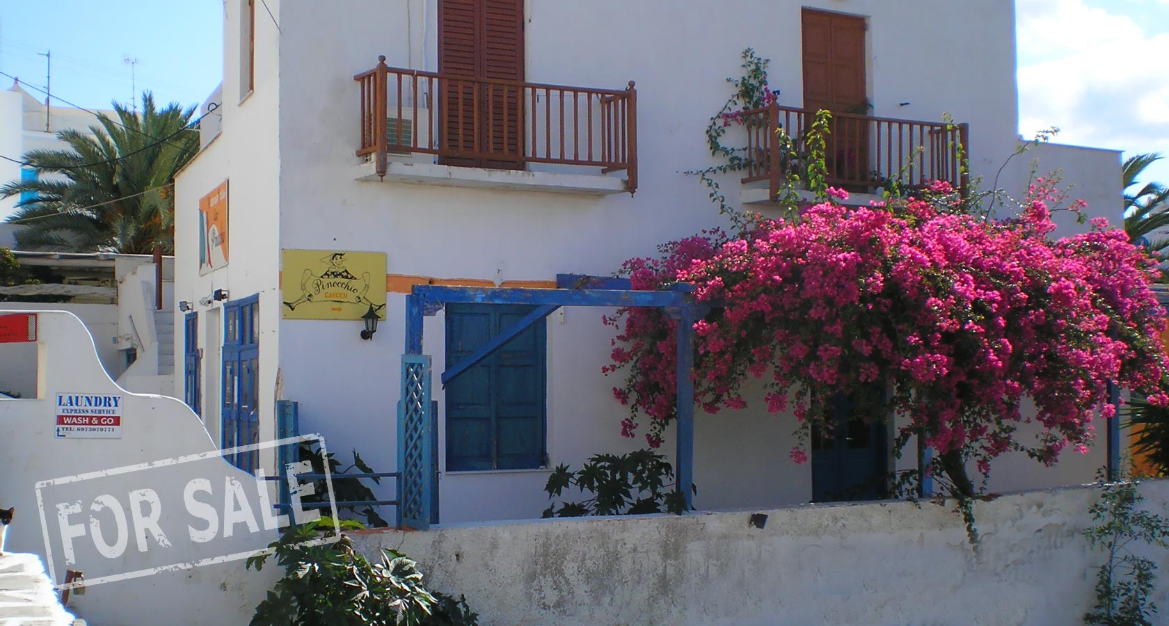 Two-floor Property for Sale on the Cyclades Island of Ios, Greece 